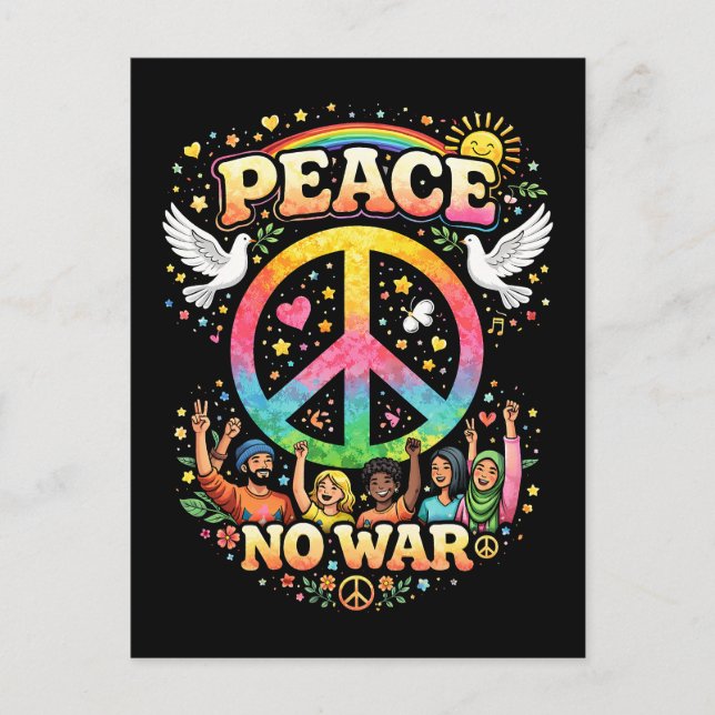 Carte Postale Title: Peace Over War (Devant)
