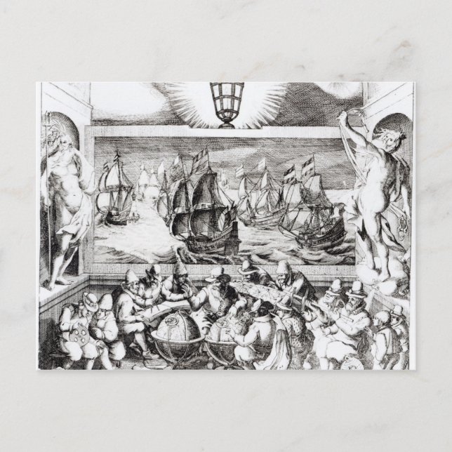 Carte Postale Titre de navigation, 1600 (Devant)