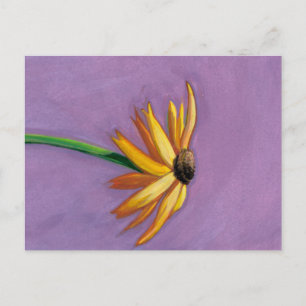 Carte Postale Titre : Jaune - Belle peinture Gaillardia