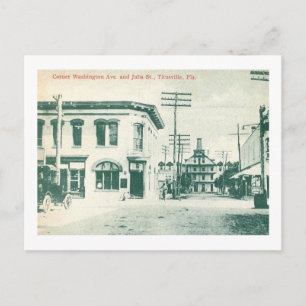Carte Postale Titusville, Floride 1905 Vintage