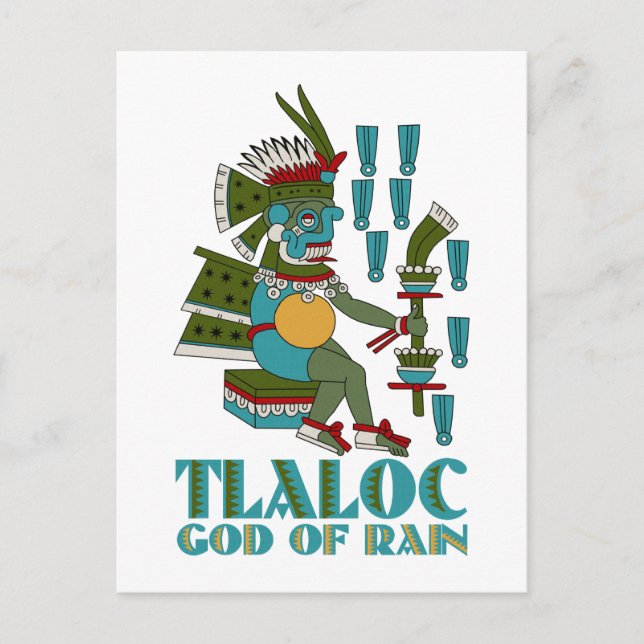 Carte Postale Tlaloc (Devant)