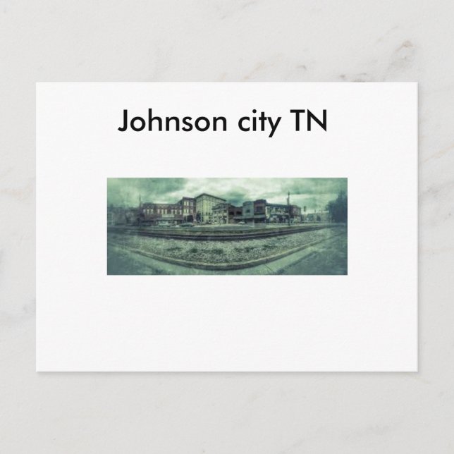 Carte postale TN de Johnson City (Devant)