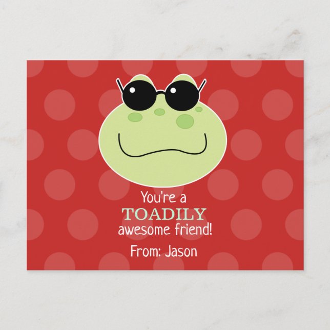 Carte Postale Toad Valentine's Day (Devant)