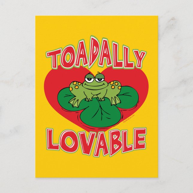 Carte Postale Toadal Lovable (Devant)