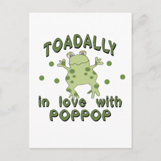 Carte Postale TOADALLY Love PopPop Frog