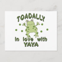 TOADALLY Love YaYa Frog