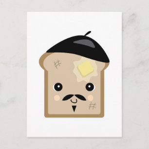 Carte Postale toast