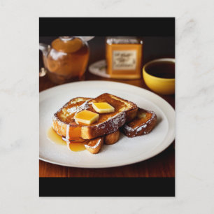 Carte Postale Toast français !