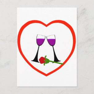 Carte Postale Toast to Love