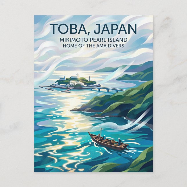 Carte Postale Toba Japon (Devant)