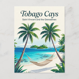 Carte Postale Tobago Cays Saint-Vincent-et-les-Grenadines