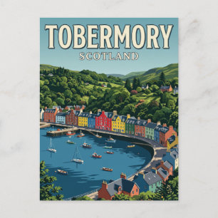 Carte Postale Tobermory Écosse