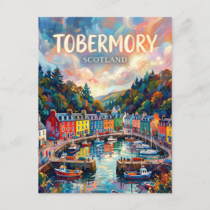 Carte Postale Tobermory Écosse