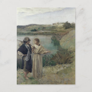 Carte Postale Tobias et l'Archangel Raphael