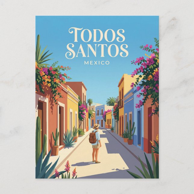 Carte Postale Todos Santos Mexique (Devant)