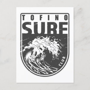 Carte Postale Tofino Surf Club Canada Emblem