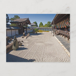 Carte postale Tofuku-Ji Jardin Zen Kyoto, Japon