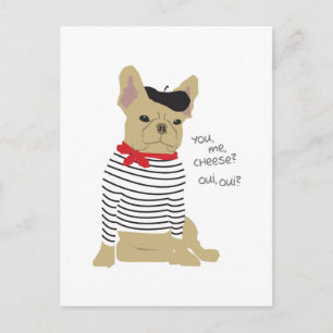 Carte Postale Toi, moi, fromage ?