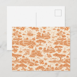 Carte Postale Toile de Géorgie côtière