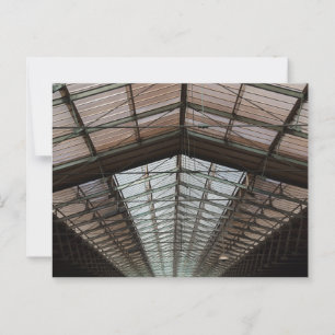 Carte Postale Toit de la Gare du Nord, Paris