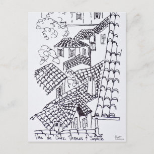 Carte Postale Toits de Marseille, France