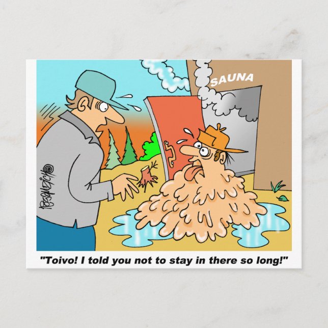 Carte Postale Toivo et Eino (Devant)