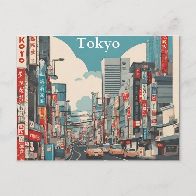 Carte Postale Tokyo (Devant)