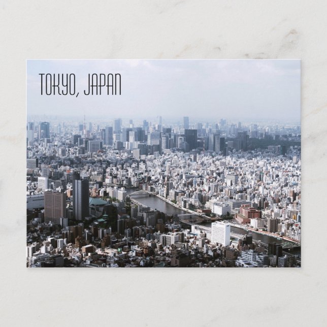 Carte postale Tokyo, Japon (Devant)