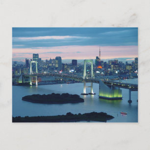 Carte postale Tokyo Obaida, Tokyo, Japon