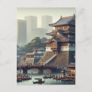 Carte Postale Tokyo Palais impérial paysage Japon Voyage