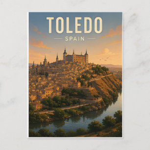 Carte Postale Tolède Espagne Centre Historique Médiéval Patrimoi