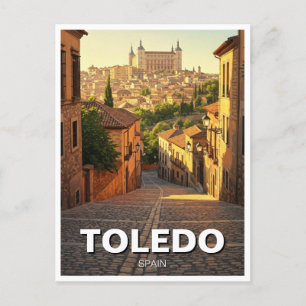 Carte Postale Toledo Espagne Alcazar Travel