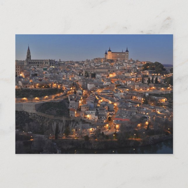 Carte postale Toledo Mirador del Valle (Devant)