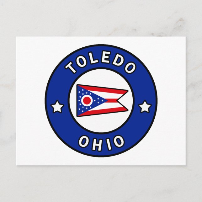 Carte Postale Toledo Ohio (Devant)