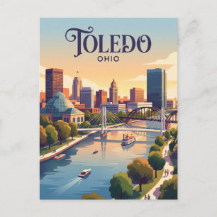 Carte Postale Toledo, Ohio
