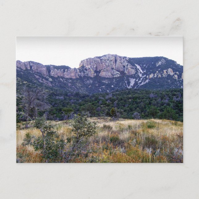 Carte Postale Toll Mountain, Big Bend National Park, Texas (Devant)