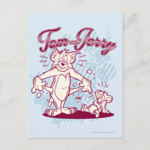 Carte Postale Tom and Jerry Broke