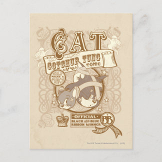 Carte Postale Tom Chat Gotchur Tung Tonique