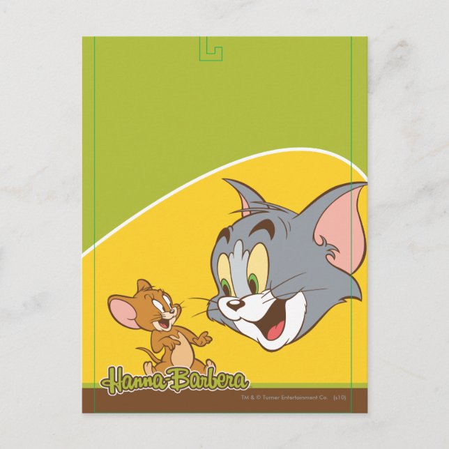 Carte Postale Tom Et Jerry (Devant)