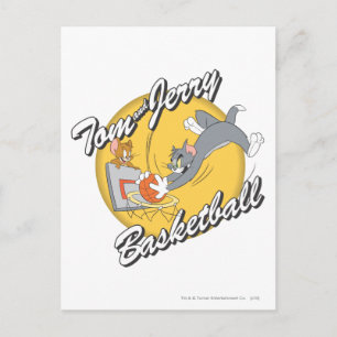 Carte Postale Tom et Jerry Basketball 2