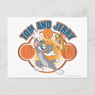 Carte Postale Tom et Jerry Basketball 4