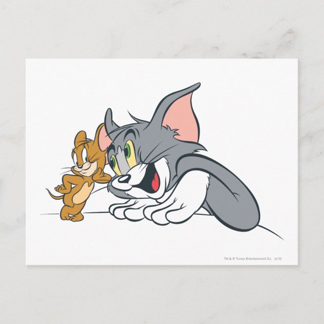 Carte Postale Tom et Jerry Best Buds (Devant)