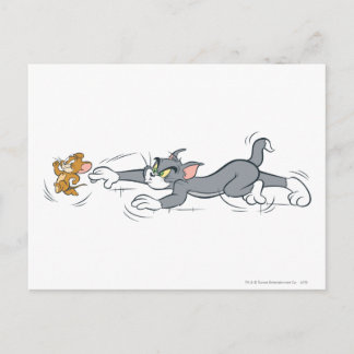 Carte Postale Tom et Jerry Chase