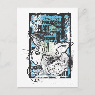 Carte Postale Tom et Jerry Grimey