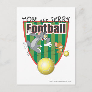 Carte Postale Tom et Jerry Soccer (Football) 6