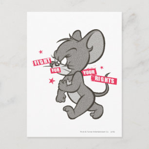 Carte Postale Tom et Jerry Tough Mouse 3