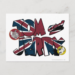 Carte Postale Tom et Jerry UK Overload 2