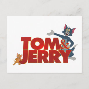 Carte Postale Tom & Jerry With Movie Logo