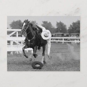 Carte Postale Tom Mix Trick Riding