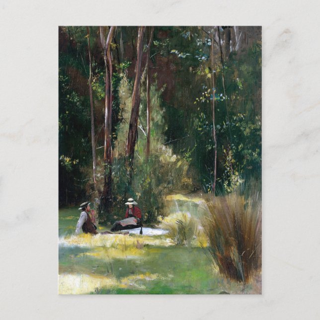 Carte Postale Tom Roberts Un Dimanche Après-Midi (Devant)